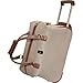 LONDON FOG Chelsea Lites Expandable Upright Luggage, Olive Plaid, Carry-On 20-Inch