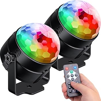 Amazon Com Nequare Party Lights Sound Activated Disco Ball Strobe
