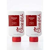 Chick-Fil-A Sauce 8 oz. Squeeze Bottle 2 Pack- Resealable Container for Dipping, Drizzling, and Marinades (Barbeque)
