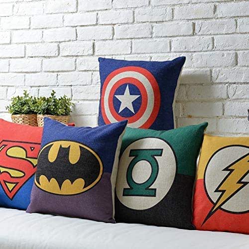 Amazon Com Superhero Throw Pillows Boys Room Decor Handmade