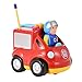 FunsLane Cartoon RC Race Car Electric Remote Control Fire Truck Toy Radio Control Car with Music and Light for Kids