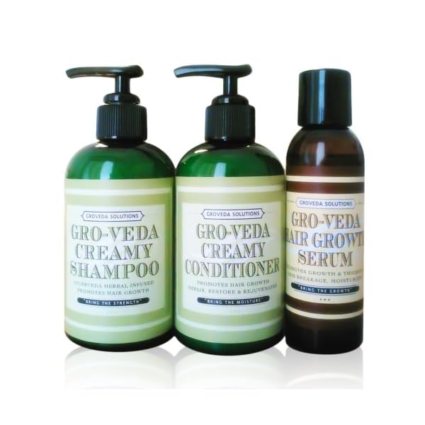 Groveda Fast Hair Growth Oil Shampoo And Conditioner For Women