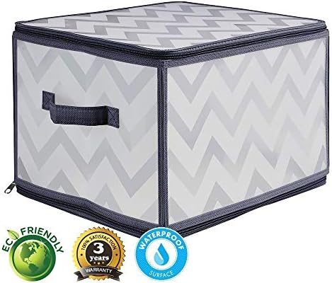Collapsible Bin Basket Box Cube for Home Closet Nursery Organizer Storage Container (Large 1 pc)