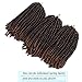 Spring Twist Crochet Hair Bomb Twist Hair Fluffy Twist Braiding Synthetic Hair 8inch 3packs Natural Hair Extension (T1B/30)