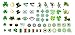 St. Patricks Day Luck of The Irish Assortment Water Slide Nail Art Decals - Salon Quality 5.5