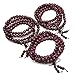 JOVIVI Tibetan 108 8mm Natural Rosewood Prayer Beads Buddha Mala Buddhist Bracelet Necklace