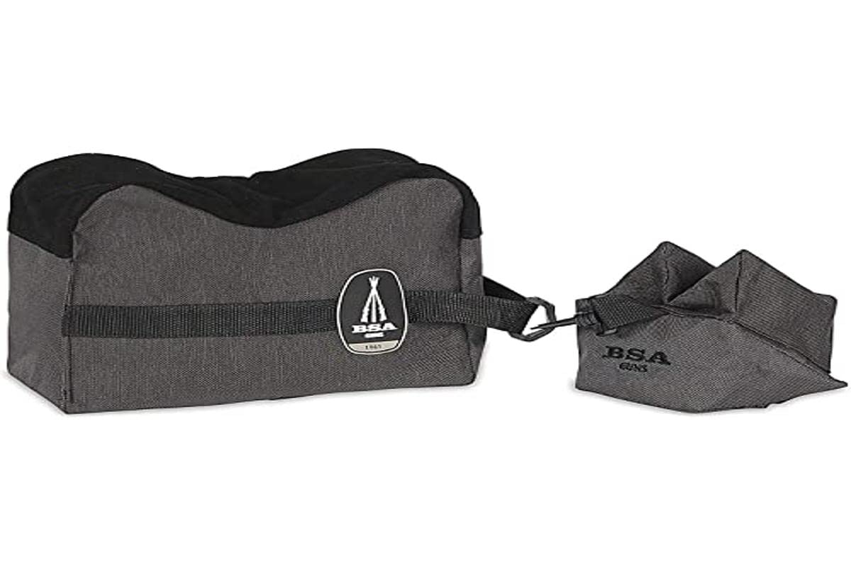 BSA Shooting Rest Bag - front and rear bags - keep your rifle off the ground