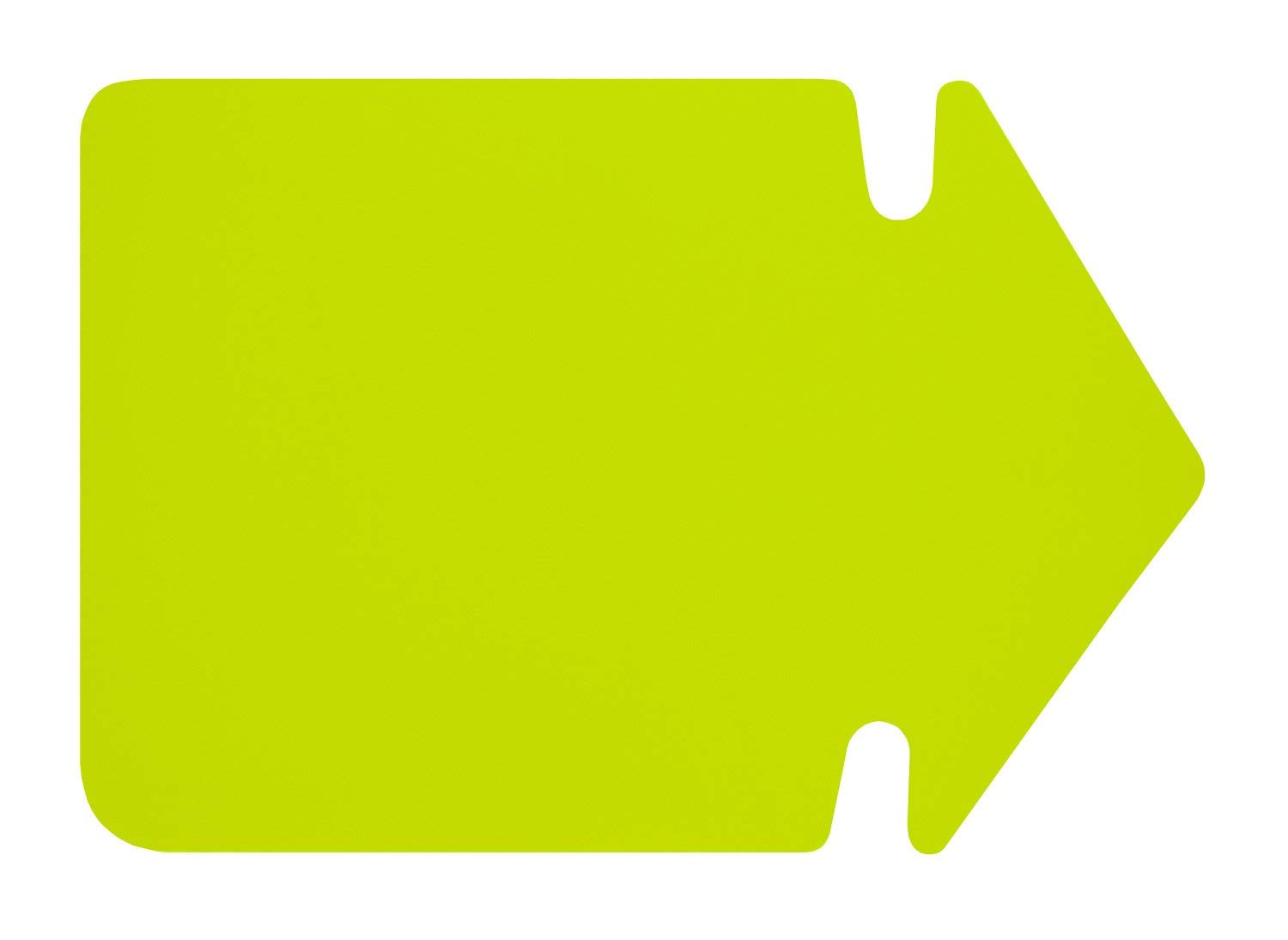 folia 669 911 - Advertising Symbol Arrow, Approx. 35 cm, Pack of 20, Bright Yellow Made of Double-Sided Light Cardboard โ image 1