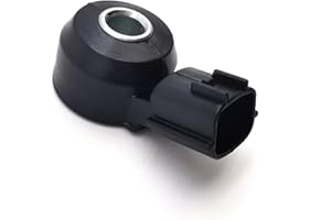 pinflaw 1 PC Car 2 Pin Plug-in ABS Sensor, Ignition Knock Sensor Standard Quick Lossless Install Switch, Modification OEM #22060-7B000 220607B000 KS107 Accessories, Suitable for Most Cars (Black)