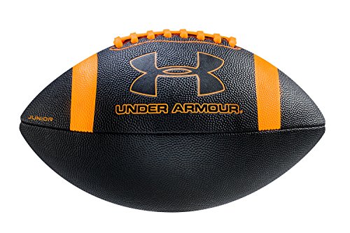 Under Armour 295 Spongetech Football, Black/Orange, Junior