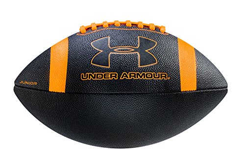 UPC 816004016240, Under Armour 295 Spongetech Football, Black/Orange, Junior