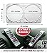 X-Shade Jumbo Sun Shade for Car windshield Comes with Cool Non-slip Pad 80 x 40 Inches