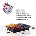 Gardo Meals 3 Compartment Food Containers with Airtight Lid and Sauce Cups, Bento Box, Lunch Box for Meal Prep, 21 Day Fix and Portion Control (Pack of 10)