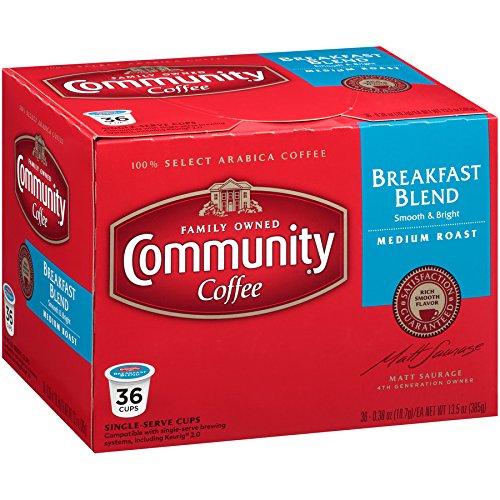 image for Community Coffee Breakfast Blend Medium Roast Coffee - 144 Single Serv