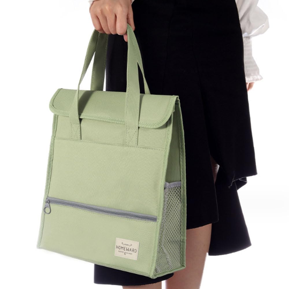 Oaygta A4 Art Portfolio Bag Art Portfolio Case Zipper and Handle Waterproof Carrying Storage Bag for Canvas Paintings Mounted Art Cardboard Photography Drawings