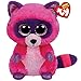 Ty Beanie Boos Roxie The Pink/Purple Raccoon Plush