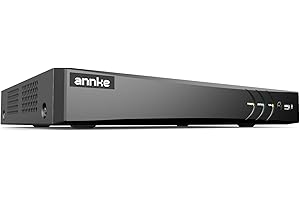 ANNKE 4K 8 Channel H.265+ DVR Recorder with AI Human/Vehicle Detection, Hybrid 5-in-1 Video Recorder for Security Camera Syst