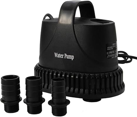 Amazon 水中ポンプ 底部入水式 35w 50hz 60hz循環ポンプ 吐出量2500l H 最大揚程2 8m 水耕栽培ウォーターポンプ 水族館給水 排水ポンプ 静音設計 潜水インストール 池 水族館 水耕栽培 魚介類の養殖場適用 日语説明書付き 給水 排水ポンプ本体