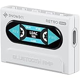 FiiO/Snowsky Retro Nano Bluetooth USB DAC AMP with LDAC, aptX Adaptive, aptX LL (3.5mm Unbalanced &amp; 4.4mm Balanced Output) (White)
