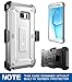 SUPCASE Samsung Galaxy Note 7 Case, Full-Body Rugged Holster Case Without Screen Protector for Samsung Galaxy Note 7 (2016 Release), Unicorn Beetle PRO Series (White/Gray)