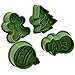 Christmas Themed Cookie Cutter Embossing Mold Set By Garloy(4 Pack),Cute Cookies Cake Topper Sugar Craft Chocolate Decorating Plunger Cutter Mold,Spring-loaded Handle(Colors May Vary)