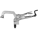 BuildPro Inserta Pliers, ∅5/8" Insert, 3" Throat Depth, 4" Opening, Table Mounted Clamp, Rear Crank Handle, for BuildPro Weld