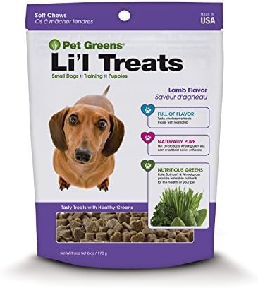 Pet GreensTreats Tasty Lamb Semi-Moist Dog Treat