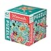 Mudpuppy Mermaids Cube Puzzle, 42 Pieces, 16”x16”, Great for Kids Age 3+, Fun Colorful Ocean Puzzle of Mermaids, Fish, Seahorses and More, Perfect for Small Hands, Handle on Box