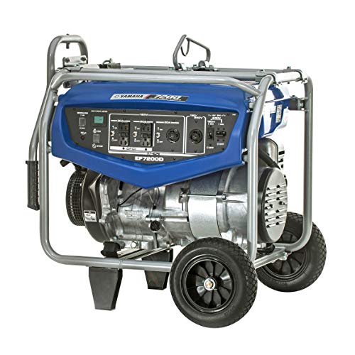 Yamaha EF7200D Generator with Manual Start, 7200-watt