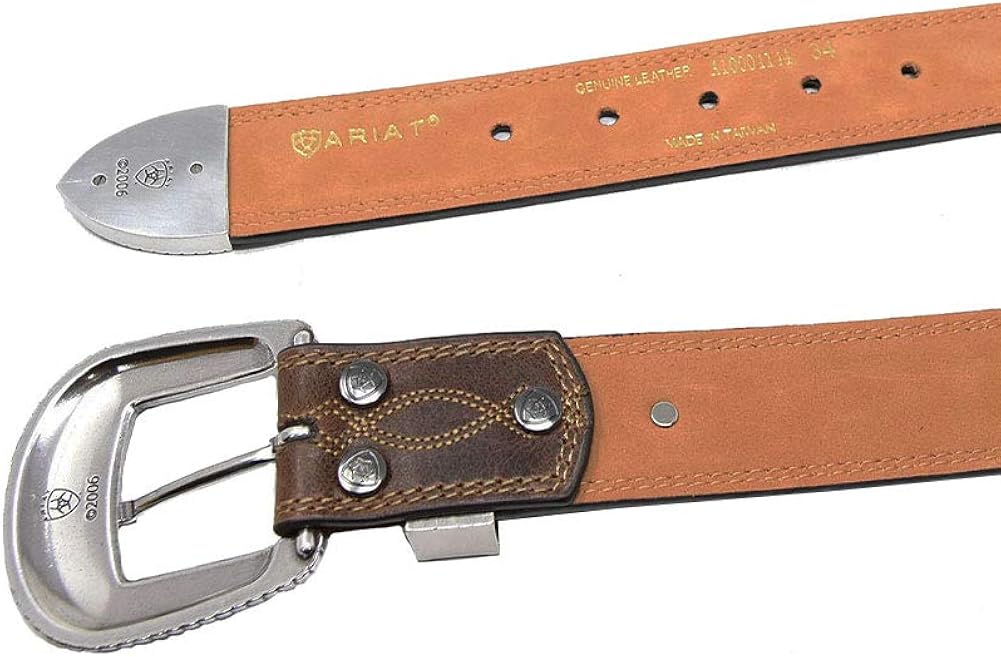 ARIAT Women's Fatbaby Center Stitch Belt: Clothing