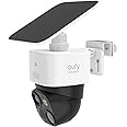 Koroao Gutter Mount Bracket Compatible with Eufy Security SoloCam S340/SoloCam E30, Solar Security Camera(1pack-White)