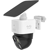 Koroao Gutter Mount Bracket Compatible with Eufy Security SoloCam S340/SoloCam E30/E42,Solar Security Camera(1pack-White)