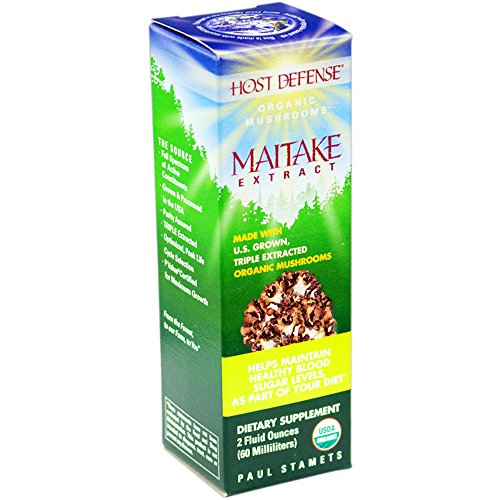 Host Defense - Maitake Extract Mushroom Support for Blood Sugar, 60 Servings (2 oz)