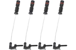 A-Premium Disc Brake Pad Wear Sensors Compatible with Mercedes-Benz C220 C280 E300 E420 E430 E500 S320 Front and Rear 4-PC Se