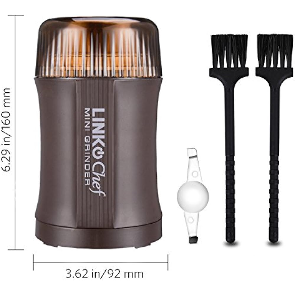 Coffee Grinder Electric Nut and Spice Grinder LINKChef 200W with