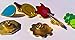 Pokemon Gym Badges: Kanto - Gen 1 - Indigo League - Cosplay Collection (Gold Trim)