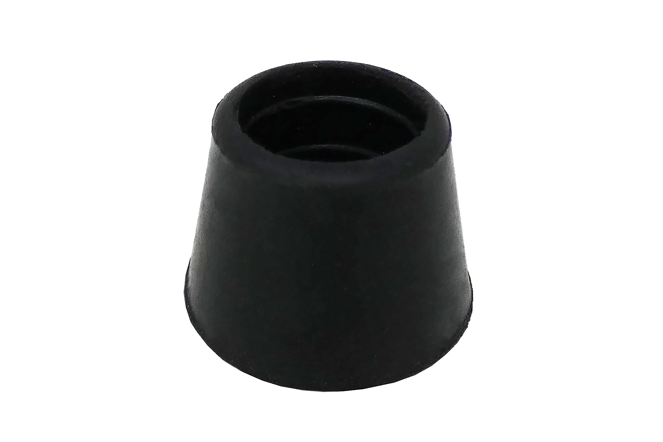 Photo 1 of Shepherd Hardware 8760E Leg Tips 3/4-Inch Inside Diameter Rubber Chair Leg Caps, 24 Pack, Black