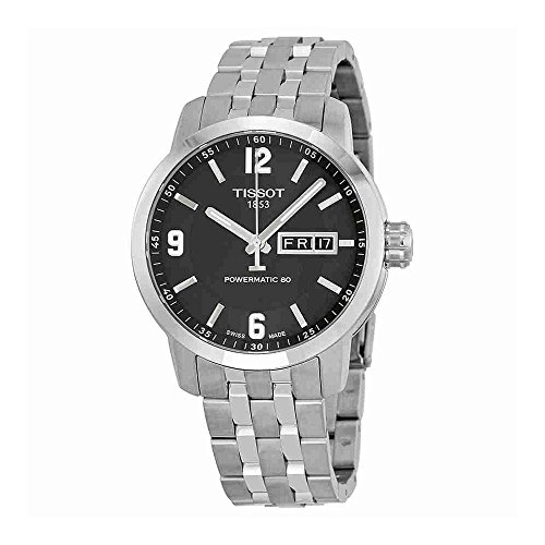 Tissot Men's T0554301105700 PRC 200 Analog Display Swiss Automatic Silver Watch
