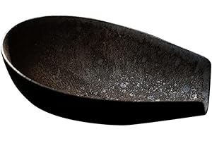 YARDWE Chinese Tea Scoop Porcelain Cha He Tea Vessel Salt Coffee Flour Shovel Loose Leaf Tea Presentation Gongfu Tea Accessory Essential Tools