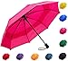 Fidus Automatic Windproof Vented Sun&Rain Travel Umbrella with Double Canopy - Collapsible Compact Lightweight Umbrella