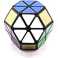 Yealvin Hydrangea Magic Cube Black 8-Axis Octahedron Cube Creative Puzzle Cube Brain Teasers Puzzle Toys