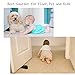 Big Door Stopper 2 Packs Heavy Duty Wedge Rubber Door Stop Works on All Floor Surfaces Height up to 1.9 Inches Non-Scratching Doorstops Special for Home Office School Heavy Door