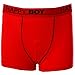 DOURA Boy Underwear Toddler Boxer Briefs Short Leg Dyed Cotton Midcut Pack 5 (9 to 11 Years, Large)