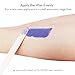 Aimike Hard Wax Beans, Smooth Facial and Body Hair Removal Wax, Solid Depilatory Wax, 10.5 Ounces Bag, with Wooden Spatula