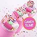 EASYCITY Fairy Putty Fluffy Mango Butter Slime, Fluffy Floam Slime Stress Relief Toy Scented Sludge Toy for Kids and Adults 200ML(7oz)