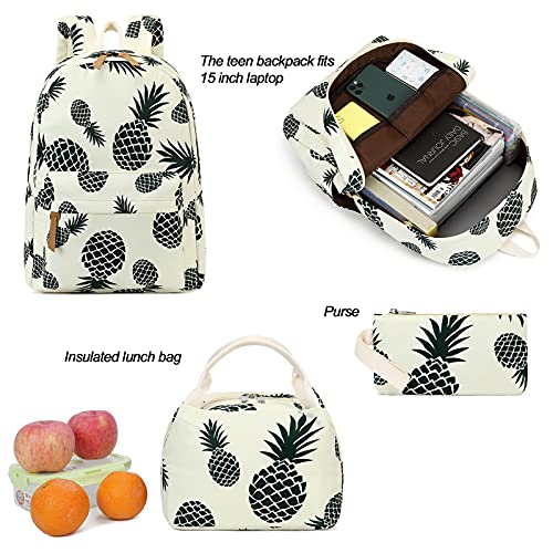cute pineapple backpacks