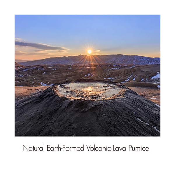 Revitale Natural Volcanic Lava Pumice Foot Stone - Pedicure Scrubber & Hard Dead Skin/Callus Remover