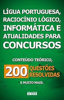Livro Coleção Concurso - Língua portuguesa, racioncínio lógico, atualidades e informática