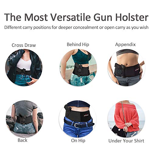 Acelane Belly Band Holster for Concealed Carry Abdominal Band Gun
