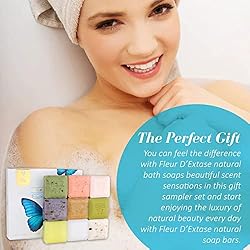 Fleur D' Extase (Ecstacy) Soap Gift Set With 9 x 25